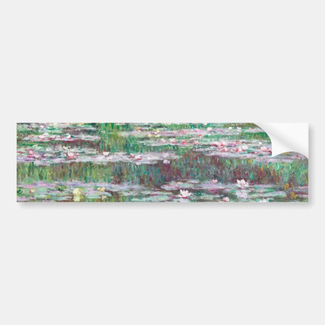 Claude Monet, japansk fotbro Bildekal (Framsidan)