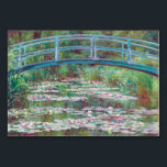 Claude Monet, japansk fotbro Bordsnummer<br><div class="desc">Claude Monet Den japanske fotbollsspelaren Art Japans fotbro är en oljemålning av Claude Monet. Det var målat 1899. 1893 flyttat Monet till ett hus på landsbygden Giverny. År 1893 och åren därpå förvandlade han ett bytesområde i Giverny till ett vatten lily bassäng. Det blev en källa till konstnärlig inspiration. 1899...</div>