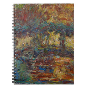 Claude Monet Japanska bron Anteckningsbok