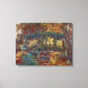 Claude Monet Japanska bron Canvastryck