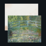 Claude Monet Japanska Bron Vatten Lilja Konst<br><div class="desc">"Vattenliljedammen" (1899) är ett av de mest älskade mästerverken av Claude Monet, den franska impressionismens pionjär. Denna ikoniska målning skildrar den stillsamma skönheten i hans privata trädgård i Giverny. En graciöst välvd japansk träbro spänner över en lugn damm täckt av blommande vattenliljor. Monet använder skickligt en palett av frodiga gröna...</div>