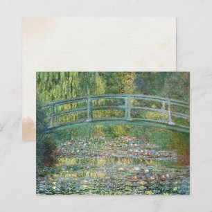 Claude Monet Japanska Bron Vatten Lilja Konst