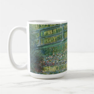 Claude Monet Japanska Bron Vattenlilja Konst Kaffemugg