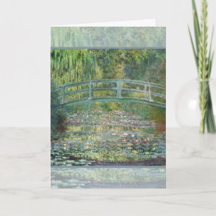 Claude Monet Japanska Bron Vattenlilja Konst Kort