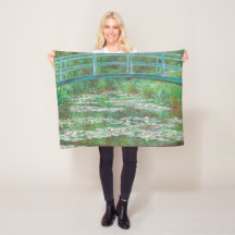 Claude Monet Japanska Footbridge. Impressionism