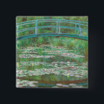 Claude Monet Japanska Footbridge. Impressionism Knapp<br><div class="desc">Claude Monet "Japanska fotbollen"-knapp.</div>