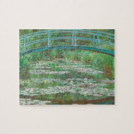 Claude Monet Japanska Footbridge. Impressionism Pussel