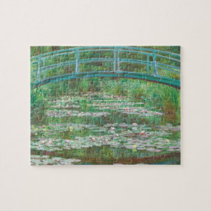 Claude Monet Japanska Footbridge. Impressionism Pussel