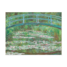 Claude Monet Japanska Footbridge. Impressionism