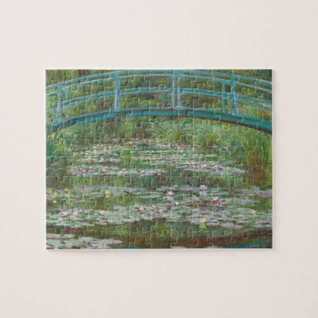 Claude Monet | Japanska fotbollen 1899 Pussel (Horisontell)
