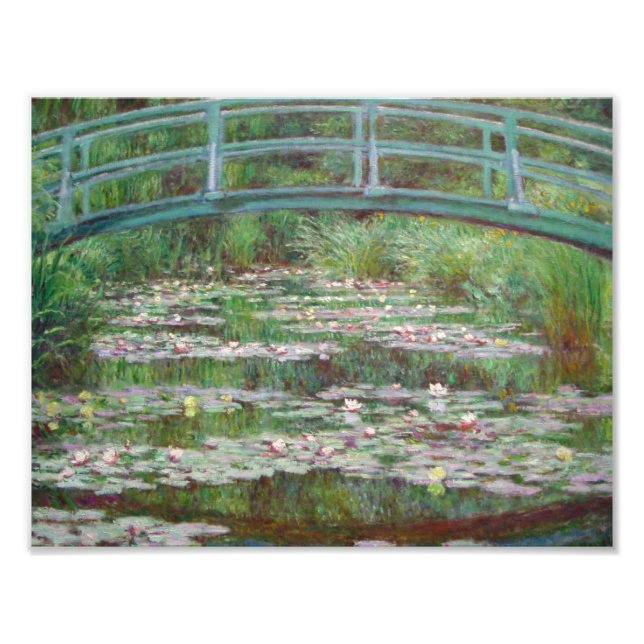 Claude Monet - Japanska fotbollen Fototryck (Framsidan)