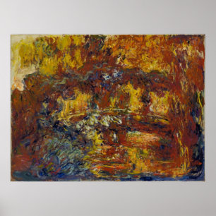 Claude Monet - Japanska fotbollen Poster