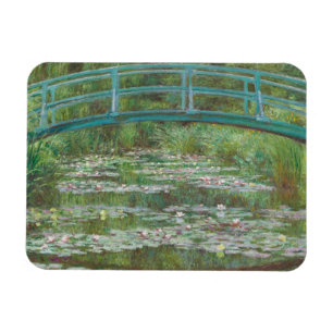 Claude Monet Japanska fotbollsbryggan 1899 Magnet