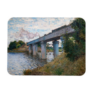 Claude Monet - Järnvägsbron i Argenteuil Magnet