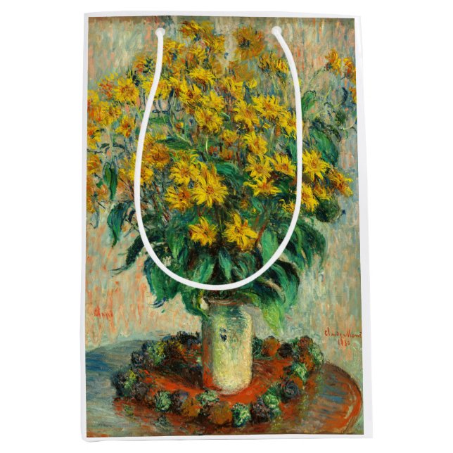 Claude Monet - Jerusalem Artichoke Flowers (Framsidan)