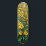 Claude Monet - Jerusalem Artichoke Flowers Mini Skateboard Bräda 18,5 Cm<br><div class="desc">Jerusalem Artichoke Flowers - Claude Monet,  Oil on Canvas,  1880</div>