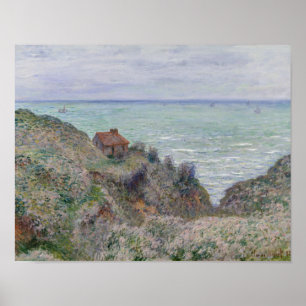 Claude Monet - kabin av egenklockan Poster