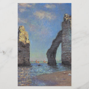 Claude Monet klipporna på Etretat ödegåvor Brevpapper