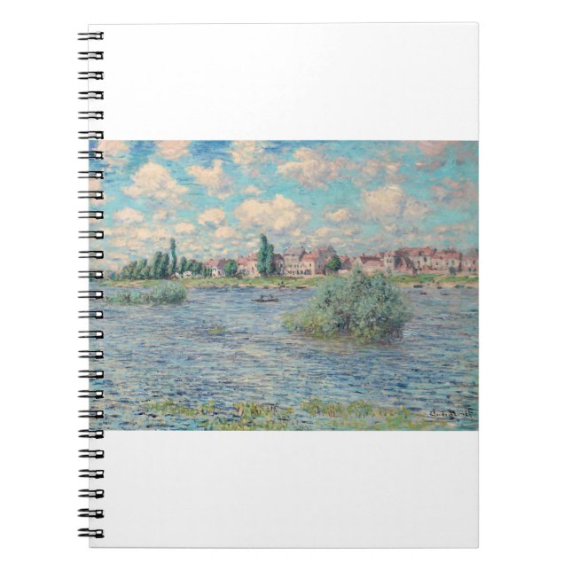 Claude Monet konst Anteckningsbok (Framsidan)