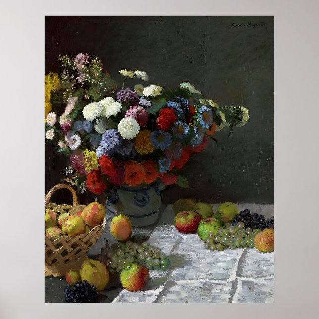 Claude Monet konst målning Poster (Framsidan)