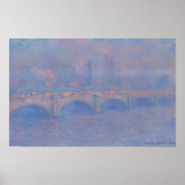 Claude Monet konst Poster (Framsidan)