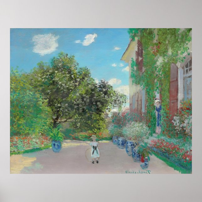 Claude Monet konst Poster (Framsidan)