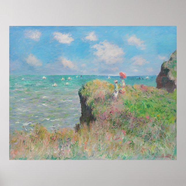 Claude Monet konst Poster (Framsidan)