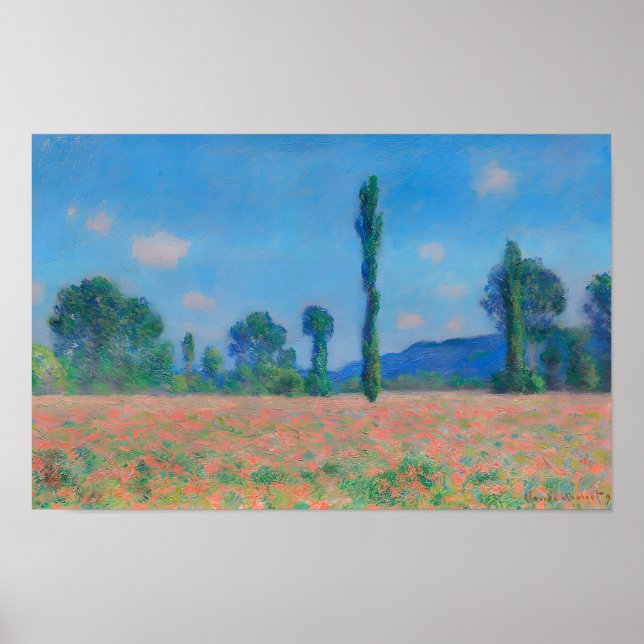 Claude Monet konst Poster (Framsidan)