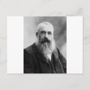 Claude Monet konstnär målare öde gåvor Vykort