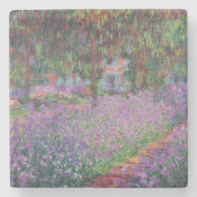 Claude Monet| Konstnären i Giverny Underlägg Sten (Framsidan)