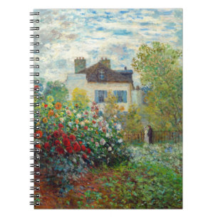 Claude Monet - Konstnärens Garden i Argentina Anteckningsbok