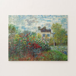 Claude Monet - Konstnärens Garden i Argentina Pussel
