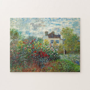 Claude Monet - Konstnärens Garden i Argentina Pussel