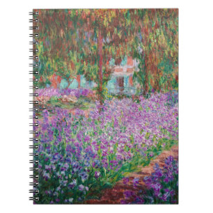 Claude Monet - Konstnärens Garden på Giverny Anteckningsbok