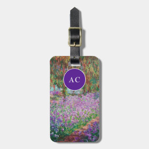 Claude Monet - Konstnärens Garden på Giverny Bagagebricka