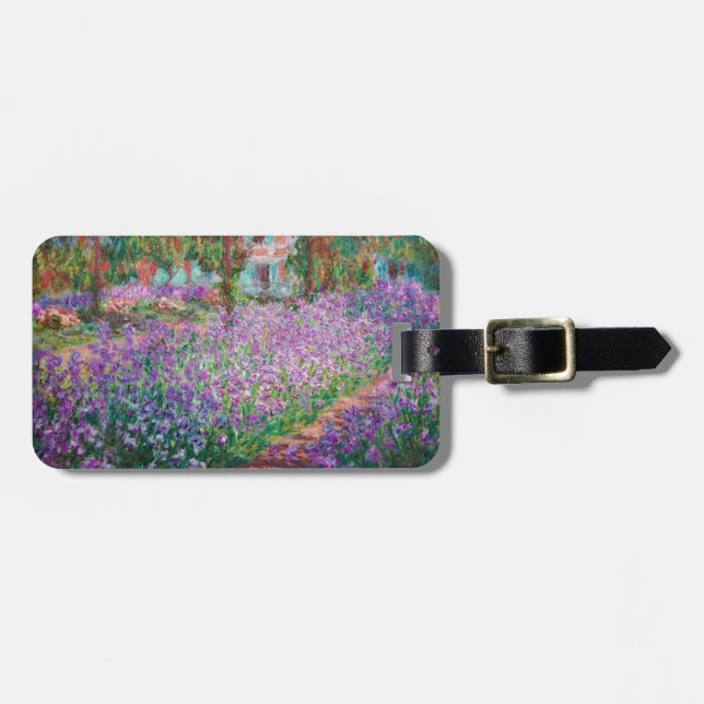 Claude Monet - Konstnärens Garden på Giverny Bagagebricka (Horisontell Framsida)