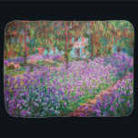 Claude Monet - Konstnärens Garden på Giverny Bebisfilt<br><div class="desc">Konstnärens Garden vid Giverny/Le Jardin de l'artiste a Giverny - Claude Monet,  1900</div>