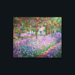 Claude Monet - Konstnärens Garden på Giverny Canvastryck<br><div class="desc">Konstnärens Garden vid Giverny/Le Jardin de l'artiste a Giverny - Claude Monet,  1900</div>