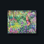 Claude Monet - Konstnärens Garden på Giverny Canvastryck<br><div class="desc">Claude Monet - Konstnärens Garden på Giverny</div>
