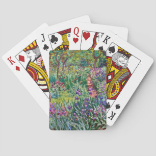 Claude Monet - Konstnärens Garden på Giverny Casinokort