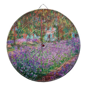 Claude Monet - Konstnärens Garden på Giverny Darttavla