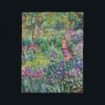 Claude Monet - Konstnärens Garden på Giverny Fleecefilt<br><div class="desc">Claude Monet - Konstnärens Garden på Giverny</div>