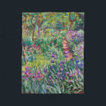 Claude Monet - Konstnärens Garden på Giverny Fleecefilt<br><div class="desc">Claude Monet - Konstnärens Garden på Giverny</div>