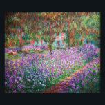 Claude Monet - Konstnärens Garden på Giverny Fototryck<br><div class="desc">Konstnärens Garden vid Giverny/Le Jardin de l'artiste a Giverny - Claude Monet,  1900</div>