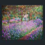 Claude Monet - Konstnärens Garden på Giverny Fototryck<br><div class="desc">Konstnärens Garden vid Giverny/Le Jardin de l'artiste a Giverny - Claude Monet,  1900</div>
