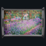 Claude Monet - Konstnärens Garden på Giverny Frukostbricka<br><div class="desc">Konstnärens Garden vid Giverny/Le Jardin de l'artiste a Giverny - Claude Monet,  1900</div>