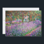 Claude Monet - Konstnärens Garden på Giverny Inbjudningar<br><div class="desc">Konstnärens Garden vid Giverny/Le Jardin de l'artiste a Giverny - Claude Monet,  1900</div>