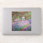 Claude Monet - Konstnärens Garden på Giverny Klistermärken<br><div class="desc">Konstnärens Garden vid Giverny/Le Jardin de l'artiste a Giverny - Claude Monet,  1900</div>