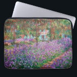 Claude Monet - Konstnärens Garden på Giverny Laptop Fodral<br><div class="desc">Konstnärens Garden vid Giverny/Le Jardin de l'artiste a Giverny - Claude Monet,  1900</div>