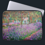 Claude Monet - Konstnärens Garden på Giverny Laptop Fodral<br><div class="desc">Konstnärens Garden vid Giverny/Le Jardin de l'artiste a Giverny - Claude Monet,  1900</div>